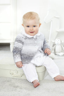 King Cole 5777 Cardigans and Hat in Baby Pure DK (leaflet) Knitting Pattern