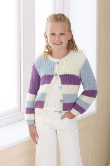 King Cole 6260 Sweater and Cardigan in Orchard DK (leaflet) Knitting Pattern