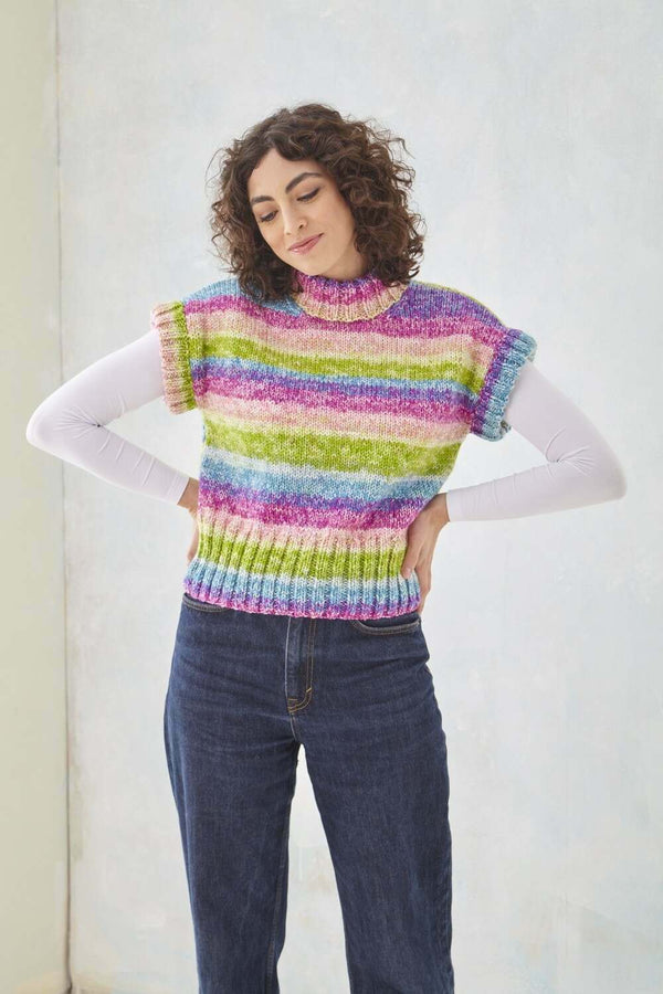 King Cole 6203 Slipover and Sweater in Hedgerow Chunky (leaflet) knitting pattern