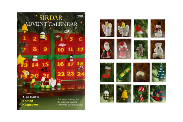 Sirdar Advent Calendar & Toys Knitting Pattern Booklet 298