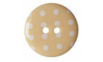 Hemline Polka Dot Buttons 23mm - per Pack of 3