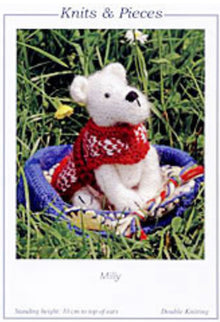Milly Toy Dog and Accessories - Coat/Bed/Blankets/Bone/Ball/Toy (Height 10cm)) Knitting Pattern
