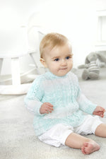 King Cole 5775 Cardigan and Tunic in Baby Pure DK (leaflet) Knitting Pattern