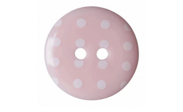 Hemline Polka Dot Buttons 23mm - per Pack of 3