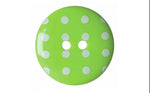 Hemline Polka Dot Buttons 23mm - per Pack of 3