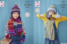 King Cole 5646 Accessories in Bramble DK Knitting Pattern