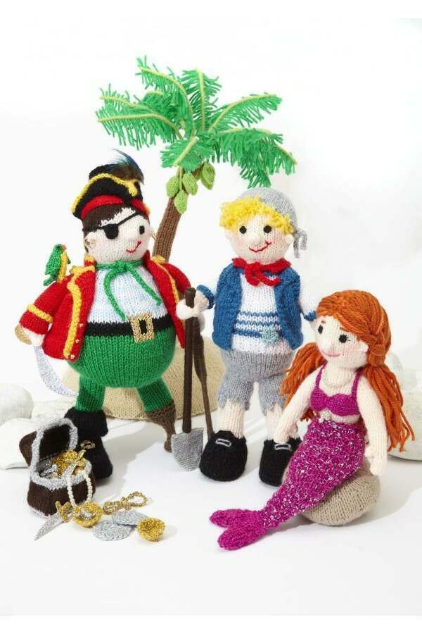 King Cole Pirates and Mermaids Book 1 (booklet) Knitting Pattern