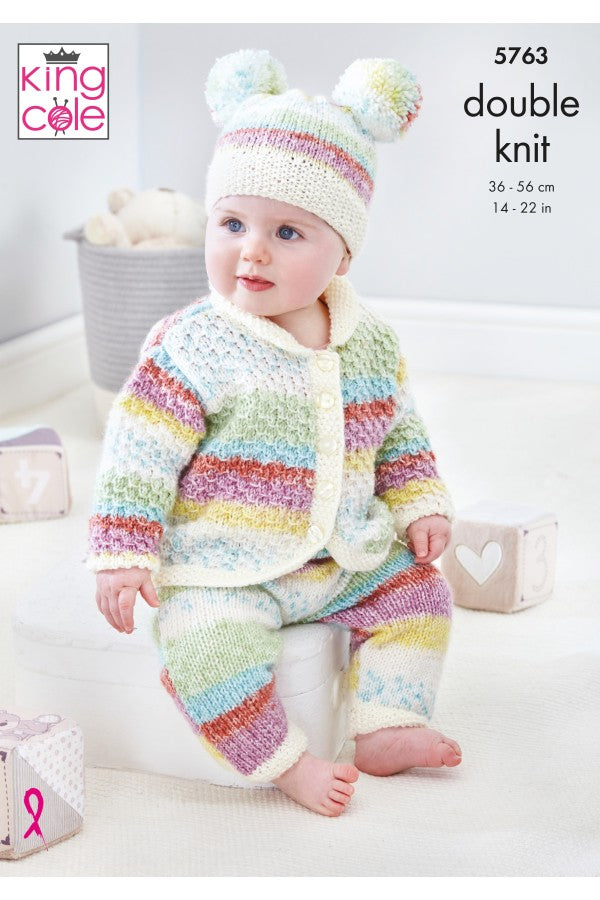King Cole Baby Splash Double Knitting Yarn - All Colours