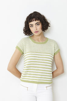 King Cole 5847 Cardigan and Cap Sleeved Top in Giza Cotton 4 Ply (leaflet) Knitting Pattern