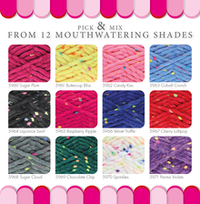 King Cole Yumtastic Chunky  Yarn - 100g - All Colours - Patterns