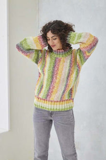 King Cole 6204 Sweater and Jacket in Hedgerow Chunky (leaflet) Knitting Pattern