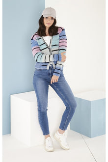King Cole 5934 Ladies Round and V Neck Cardigans in Safari Chunky (leaflet) knitting pattern