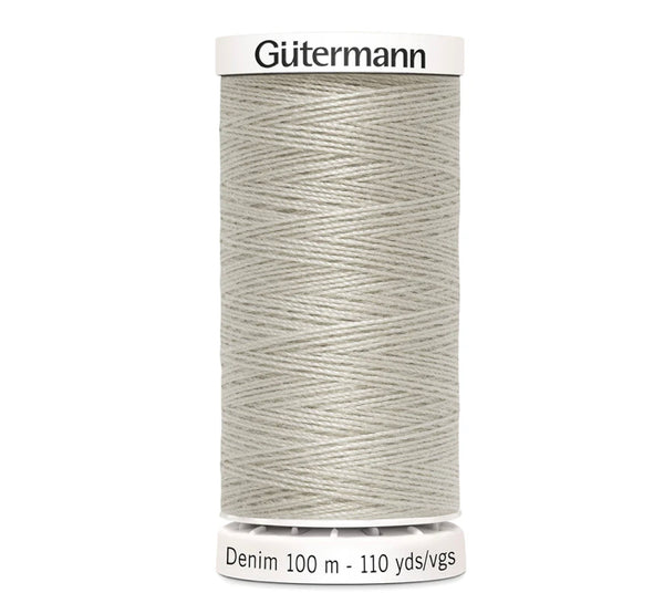 Gutermann Denim Thread 100mtr Reel - All Colours