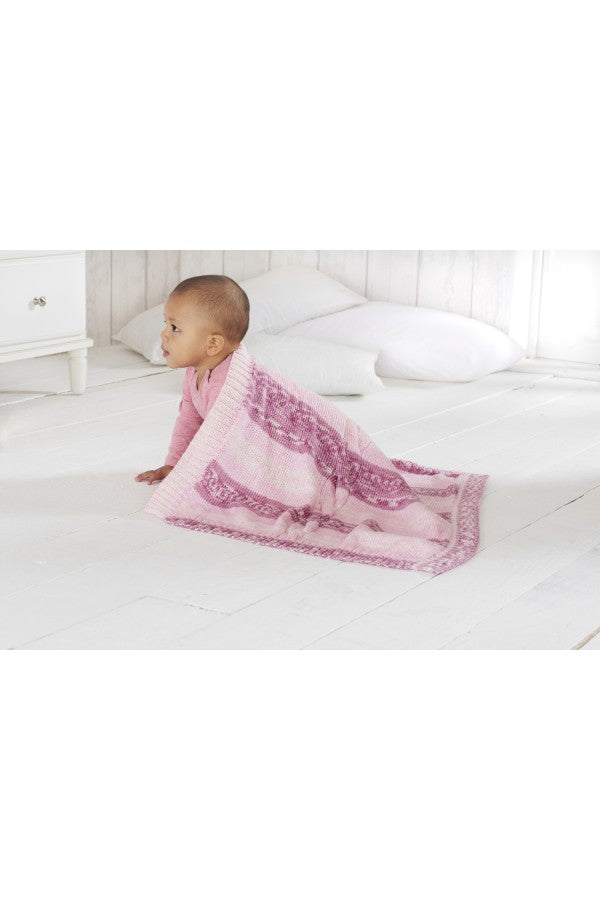 King Cole 5695 Blankets in Fjord DK (leaflet) Knitting Pattern