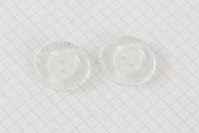 Round Stripe Buttons 25mm (pack of 2)