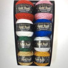 Assorted Lincatex Gold Rush Goldfingering Metallic Yarn x 8 (20g) Balls