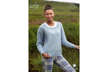 9024 Stylecraft Life DK Ladies Sweater Knitting Pattern