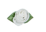 Large Satin Ribbon Roses by Bertie’s Bows 15mm x 30mm pack of 10 roses