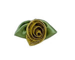Large Satin Ribbon Roses by Bertie’s Bows 15mm x 30mm pack of 10 roses