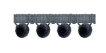 28mm Pom Pom Fringe Trim - All Colours - Per Metre