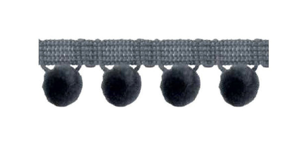 28mm Pom Pom Fringe Trim - All Colours - Per Metre