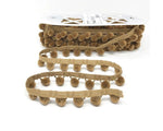 28mm Pom Pom Fringe Trim - All Colours - Per Metre