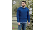King Cole 4925 Mens Sweater and Jacket in Majestic DK Knitting Pattern