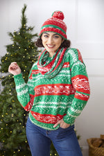 King Cole 5941 Sweaters, Cowl and Hat in Fjord DK Knitting Pattern