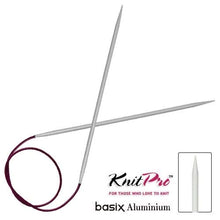 KnitPro Basix Aluminium Fixed Circular Needles