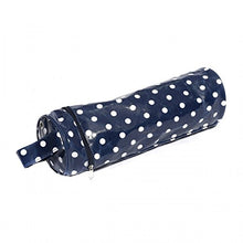 HobbyGift Navy/White Polka Dot Print Knitting/Needle Bag (Accessories)