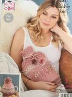 5655 King Cole Cushion, Throw, Tea Cosy & Hot Water Bottle Cover Pattern