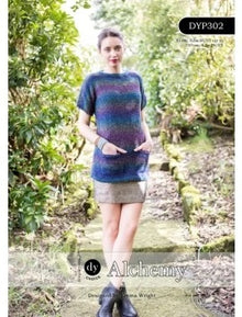 DYP302 Alchemy  Short Sleeved Pullover Chunky Knitting Pattern