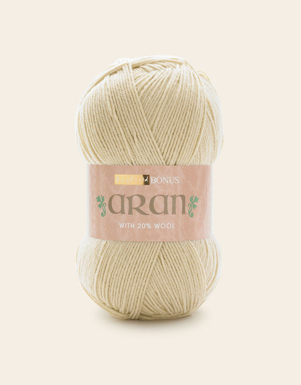 Hayfield Bonus  Aran with Wool by Sirdar 400g