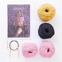 Rico Design Super Chunky Leo Hat and Pulse Warmer Knitting Kit