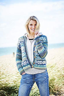 9715 Stylecraft Ladies Chunky Cardigan & Jumper Knitting Pattern