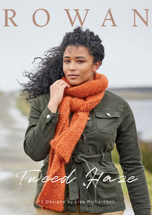 Rowan Tweed Haze Chunky Knitting Pattern Book 12 Designs by Lisa Richardson