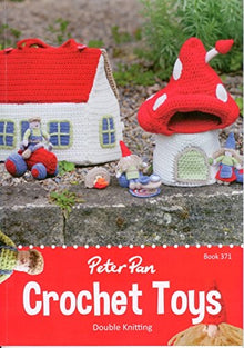 Peter Pan Crochet Toys Double Knitting Pattern Book 371