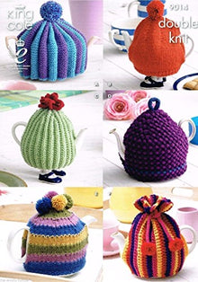 9014 King Cole Tea Cosy Double Knitting Pattern (Accessories)