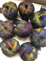 Zauberball Crazy 4ply/Sock  Yarn 2266 Milestone
