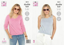 5615 King Cole Sweater & Vest: Knitted in Paradise Beaches Double Knitting Pattern