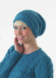 5723 Wendy Merino DK Sweater and Hat DK Knitting Pattern