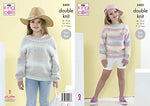 5425 King Cole Children’s Sweaters Knitted in Beaches Double Knitting Pattern