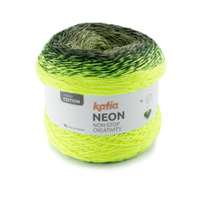 Katia Neon Cake with Free Shawl Pattern for both Knitting & Crochet