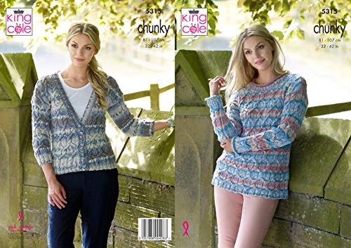 5315 King Cole Ladies Chunky Knitting Pattern