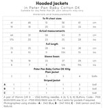 P1324 Peter Pan Hooded Jackets Knitting Pattern In Double Knitting - 16/24