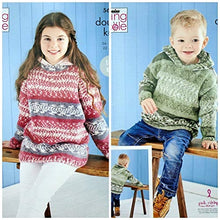5650 King Cole Children’s Sweater & Hoodie Double Knitting Pattern