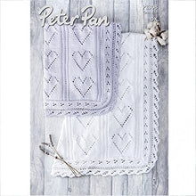 P1308 Peter Pan Baby Blanket Double Knitting Pattern