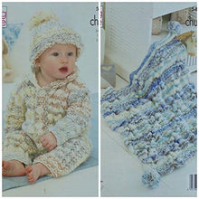 5465 King Cole Baby Chunky Knitting Pattern
