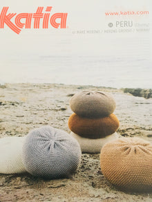 Katia Peru Chunky Cushion Knitting Pattern