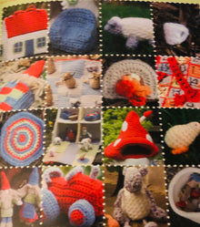 Peter Pan Crochet Toys Double Knitting Pattern Book 371